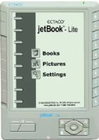 Ectaco JBL-Bk jetBook LITE, White, Support of Adobe DRM, ePub, Mobi, PRC, RTF, .txt, .pdf, .fb2, .jpg, .gif, .png, .bmp and html file formats; Support of eReader (PDB) DRM format through Ereader.com and Fictionwise.com; English-English dictionary for instant word definitions; Pre-loaded with the top 100 favorite classic ebooks (JBLW JBL W)  