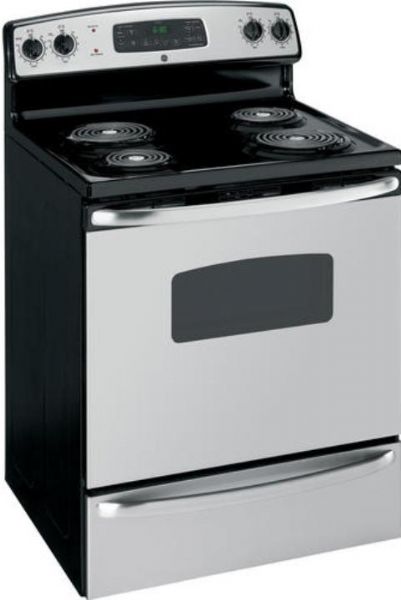 How do you find replacement parts for a GE electric oven?