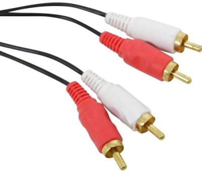 Jensen JCA12 12-Feet Stereo Audio Cable For use with RV TV, RV Stereos and RV DVD Players, Red and White Connectors, UPC 681787016394 (JCA-12 JCA 12)