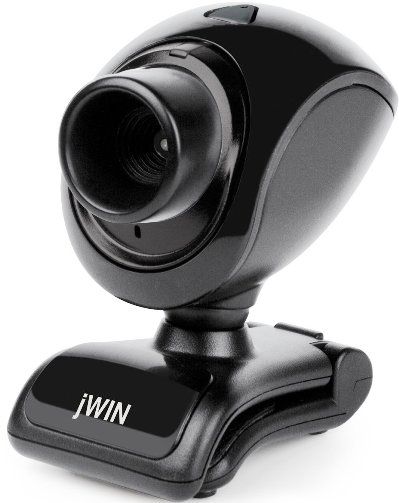 jWIN JCAM300 Multipurpose Webcam, For laptop or desktop pc, 300K pixel sensor resolution, High quality built in microphone, Ideal for web chatting, recording video and taking snapshots, Universal clip for easy mounting on monitor or desk, USB 2.0 compatibility, Automatic white balance for clear exposure, automatic face tracking and a selection of special effects for fun and creative video chat (JCAM-300 JCAM 300)