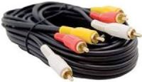 Jensen JCAV6 6-Feet Stereo/Composite Video Cable For use with RV TV, RV Stereos and RV DVD Players; Red, Yellow and White Connectors; UPC 681787016479 (JCAV-6 JCAV 6) 