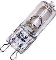 Eiko JCD130V40WG9 model 00322 Halogen Incandescent Light Bulb, 130 Volts, 40 Watts, 400 Lumens, 4-Style Filament, Clear Coating, 1.81/46 MOL in/mm, 0.52/13 MOD in/mm, 2000 Average Life, T-4 Bulb, G9 Base, 1.24/31.5 LCL in/mm, 2700 Color Temperature degrees of Kelvin, UPC 031293003225 (00322 JCD130V40WG9 JCD-130V40W-G9 JCD 130V40W G9 EIKO00322 EIKO-00322 EIKO 00322) 