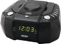 Jensen JCR-310 AM / FM Dual Alarm Clock Stereo Radio, Dual Alarm, Wake To Radio, Cd Or Alarm, Sleep/Snooze, Multi-Function 0.6" Green Led Display, Top-Loading Cd Player, Skip/Search, Forward & Back, Repeat 1 Or All, Cd-R/Rw Compatible, Am/Fm Stereo Receiver With Digital Pll Tuning & 10 Am/10Fm Presets, Auxiliary Input Jack For Connecting Your Ipod(R), Mp3 Or Other Digital Audio Players, UPC 077283963117 (JCR310 JCR-310 JCR 310) 