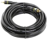 Jensen JCV25 Composite Video Cable For use with RV Televisions, DVD Players and Other Stereos; 25 Feet Long; UPC 681787016578 (JCV-25 JCV 25) 