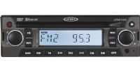 Jensen JDVD1500 12-Volt AM/FM/CD/DVD/Bluetooth Player, Single-DIN (Sleeve-mount) Chassis Design, Electronic AM/FM tuner (18FM, 12AM Presets), Single DVD/CD Player (DVD, CD-A, CD-R/RW), MP3 Support, RCA Stereo Input and Four-pin Microphone Input, Stereo Pre-amp Audio Output (Rear RCA), Encoded Rotary Volume Control, UPC 098377517641 (JD-VD1500 JDV-D1500 JDVD-1500 JDVD 1500) 
