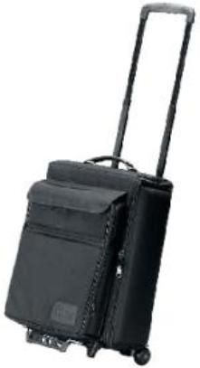 Jelco JEL-1510RP Padded Hard Side Wheel Case Ballistic Nylon, ABS plastic, Wheeled bag for the projector with removable computer case for laptops up to (JEL1510RP JEL-1510-RP  JEL1510-RP  JEL-1510)