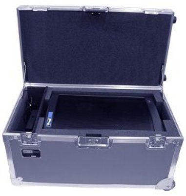 Jelco JEL-2520HDWL ATA-300 Style Shipping Case with Tilt Wheels, Extension Handle and Combination Lock for Anchor Liberty Speaker, Case is made from high impact ABS plastic over wood frame with steel corners and aluminum trim (JEL2520HDWL JEL-2520HDW JEL-2520HD JEL-2520H JEL-2520)