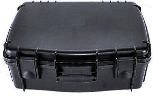 Jelco JEL-301M Black Molded Plastic ATA Carry Case (no wheels) for Multimedia Projectors, Projector is surrounded by a high-density foam cavity with adjustable hook and loop straps to secure projector, Meets current FAA requirements for carry-on cases (JEL301M JEL 301M JEL-301 JEL301)