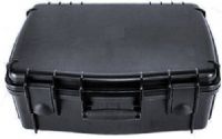 Jelco JEL-501M Black Molded Plastic ATA Carry Case (no wheels) for Multimedia Projectors, Projector is surrounded by a high-density foam cavity with adjustable hook and loop straps to secure projector, Meets current FAA requirements for carry-on cases (JEL501M JEL 501M JEL-501 JEL501) 