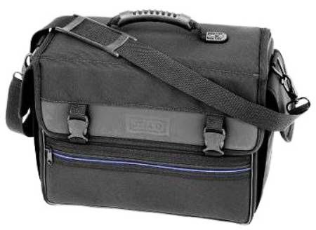 Jelco JEL-513CB Ballistic Padded Carry Bag for Projectors & Laptops, Top loading dual padded compartments, Black Dupont Original Ballistic Nylon fabric (JEL513CB JEL 513CB JEL-513C JL-513 JEL513C JEL513)