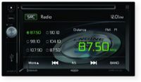Jensen VX4022A Multimedia A/V Receiver, Black; DVD, Built-in Bluetooth, SirusXM-Ready, Pandora, HDMI, and USB; Double DIN 6.2" High Resolution TFT Touch Screen; 2.1 amp USB Charging Capability; 5 Selectable UI Color; Front panel 3.5mm Audio/Video Input; Micro SD Card; 11 to 16VDC; Steering Wheel Control Interface; Chassis Dimensions: 7" x 7" x 4" (Renewed) (JENSENVX4022A JENSEN-VX4022A VX4022A VX4022A-R VX4022AR) 