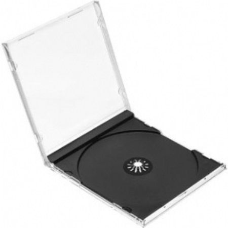 Microboards JEWEL-SL-200 Jewel Case Slim Line (200 per box), Clear/Black, Fits CDs, DVDs, and Blu-ray discs; Has a sleek thin design for saving space and transporting discs; Designed with a clear face and black background (JEWELSL200 JEWELSL-200 JEWEL-SL200)