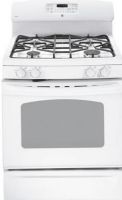 GE General Electric JGB295DERWW Freestanding Gas Range with 4 Sealed Burners, 30" Size, 5.0 cu. ft. Capacity, Super Large Oven Unit Capacity, Range with Storage Drawer Configuration, Electronic Ignition System, Self-Clean Oven Cleaning Type, 1 - 9500/850 BTU All-Purpose Burners, 1 - 11,000 BTU High Output Burner, 1 - 16,000 BTU Power Boil Burner, 1 - 5000/600 BTU Precise Simmer Burner, White Color (JGB295DERWW JGB295DER-WW JGB295DER WW JGB295DER JGB-295DER JGB 295DER) 