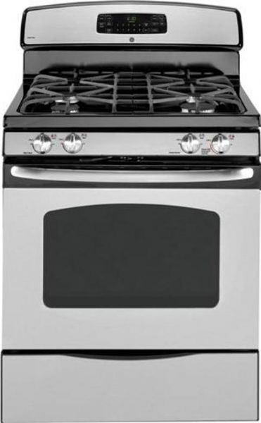 GE General Electric JGB295SERSS Freestanding Gas Range with 4 Sealed Burners, 30