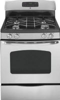 GE General Electric JGB300SEPSS Freestanding Gas Range with 4 Sealed Burners, 30" Size, 5.0 cu ft Total Capacity, Range with Storage Drawer Configuration, Electronic Ignition System, Self-Clean Oven Cleaning Type, 1 - 9100 BTU/850 BTU All-Purpose Burners, 1 - 15000 BTU High Output Burner, 1 - 5000 BTU/140F degree simmer Precise Simmer Burner, 270 Degree of Turn Valves, Stainless Steel Finish (JGB300SEPSS JGB300SEP-SS JGB300SEP SS JGB300SEP JGB-300SEP JGB 300SEP) 