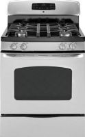 GE General Electric JGB428SERSS Freestanding Gas Range with 4 Sealed Burners, 30" Size, 5.0 cu. ft. Capacity, Super Large Oven Unit Capacity, Range with Storage Drawer Configuration, Electronic Ignition System, Variable Oven Cleaning Time, 1 - 9100/850 BTU All-Purpose Burners, 1 - 11,000 BTU High Output Burner, 1 - 15,000 BTU Power Boil Burner, 1 - 5000BTU/140 Degree F Simmer Precise Simmer Burner (JGB428SER-SS JGB428SER SS JGB428SER JGB-428SER JGB 428SER) 