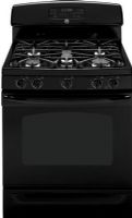 GE General Electric JGB800DEPBB Freestanding Gas Range with 5 Sealed Burners, 30" Size, 5.0 cu ft Total Capacity, Super Large Oven Unit Capacity, Range with Warming Drawer Configuration, Electronic Ignition System, Self-Clean Oven Cleaning Type, TrueTemp System Temperature Management System, Variable Cleaning Time, Color-Matched Cooktop Surface, Sealed Cooktop Burner Type, 270 Degree of Turn Valves, Black Color (JGB800DEP-BB JGB800DEP BB JGB800DEP JGB 800DEP JGB-800DEP) 