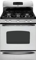 GE General Electric JGB800SEPSS Freestanding Gas Range with 5 Sealed Burners, 30" Size, 5.0 cu ft Total Capacity, Super Large Oven Unit Capacity, Range with Warming Drawer Configuration, Electronic Ignition System, Self-Clean Oven Cleaning Type, TrueTemp System Temperature Management System, Variable Cleaning Time, Color-Matched Cooktop Surface, Sealed Cooktop Burner Type, 270 Degree of Turn Valves, Stainless Steel Color (JGB800SEP-SS JGB800SEP SS JGB800SEP JGB-800SEP) 