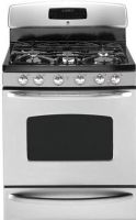 GE General Electric JGB820SEPSS Freestanding Gas Range with 5 Sealed Burners, 30" Size, 5 cu. ft. Total Capacity, Super Large Oven Unit Capacity, Range with Warming Drawer Configuration, Electronic Ignition System, Self-Clean Oven Cleaning Type, TrueTemp System - Temperature Management System, Variable Cleaning Time, Sealed Cooktop Burner Type, 270 Degree of Turn Valves, Stainless Steel Finish (JGB820SEPSS JGB820SEP-SS JGB820SEP SS JGB820SEP JGB-820SEP JGB 820SEP) 
