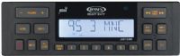 Jensen JHD1130WP Heavy Duty Short DIN Stereo, 30W x 4 Max Output Power, 12V DC Power, Reduced to Less Than 3" Mounting Depth, Waterproof IPX5, AM/FM US/EURO Tuner with 30 Presets (12 AM, 18 FM), RCA Aux Input Pigtail, NOAA 7-channel Weather Band, RBDS with PTY Search, Amber Backlighted Control Panel Buttons (JH-D1130WP JHD-1130WP JHD 1130WP JHD1130-WP JHD1130 WP) 