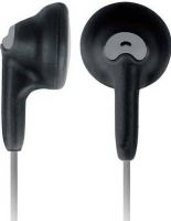 jWIN JHE25BLK Bubble Gum Earphones, Black, Frequency response 20Hz-20kHz, Ideal for portable digital audio devices, Flexible jelly feel for a comfortable fit, Let the music fill your ears with fashionable stereo earphones, 15mm driver size, 4' Cable length (JH-E25BLK JHE-25BLK JHE25-BLK JHE25 BLK) 