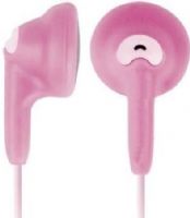jWIN JHE25PNK Bubble Gum Earphones, Pink, Frequency response 20Hz-20kHz, Ideal for portable digital audio devices, Flexible jelly feel for a comfortable fit, Let the music fill your ears with fashionable stereo earphones, 15mm driver size, 4' Cable length (JH-E25PNK JHE-25PNK JHE25-PNK JHE25 PNK) 