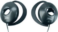 jWIN JHE45BLK Ultra Lightweight Ear-Clips for Digital Devices with In-Line Volume Control, Black, Comfortable, Ultra-Lightweight Ear-Clip Design, Ideal For Digital Devices, Such As Ipod, Minidisc, Mp3 & Cd Players, High-Performance Speakers, In-Line Volume Control, UPC 639247144507 (JHE45-BLK JHE45 BLK JHE-45BLK JHE 45BLK) 
