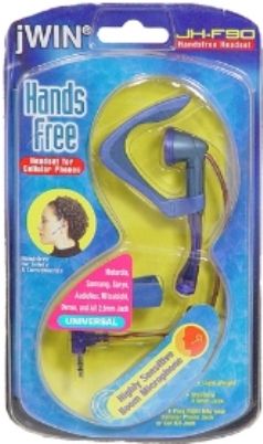 jWIN JH-F90 Over-The-Ear Hands Free For use with Celular Phones (JHF90 JH F90 JHF-90)