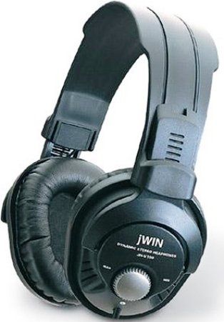 jWIN JHV100B Closed-Type Pro Digital Studio Monitor Headphones, Two-Way Satellite Speakers With 3 Midrange & .75 Dome Tweeter For HARHKTS18, Powerful 40Mm Neodymium Magnet Drivers, Dual-Side Volume Controls, Frequency Responce 18 Hz - 22 Khz, Extra-Wide Flexible Headband, UPC 639247141001 (JHV-100B JHV 100B JHV100)