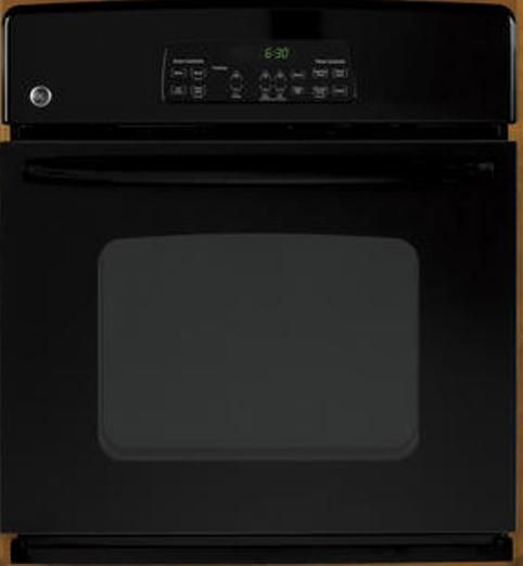 GE General Electric JKP30DPBB Single Electric Wall Oven with 3.8 cu. ft. Self-Clean Oven, 27