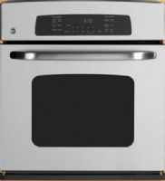 GE General Electric JKP70SPSS Single Electric Wall Oven with 3.8 cu. ft. PreciseAir Convection Oven, 27" Size, Extra-Large Oven Unit Capacity, Single Oven Configuration, Convection Cooking Technology, Precise Air Convection System Cooking System, Self-Clean Oven Cleaning Type, TrueTemp System Temperature Management System, QuickSet VI Control Type, 3 Oven Racks Features, Stainless Steel Finish (JKP70SPSS JKP70SP-SS JKP70SP SS JKP70SP JKP-70SP JKP 70SP) 