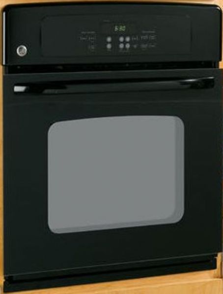 GE General Electric JKS10DPBB Single Electric Wall Oven with 3.8 cu. ft. Manual Clean Oven, 27