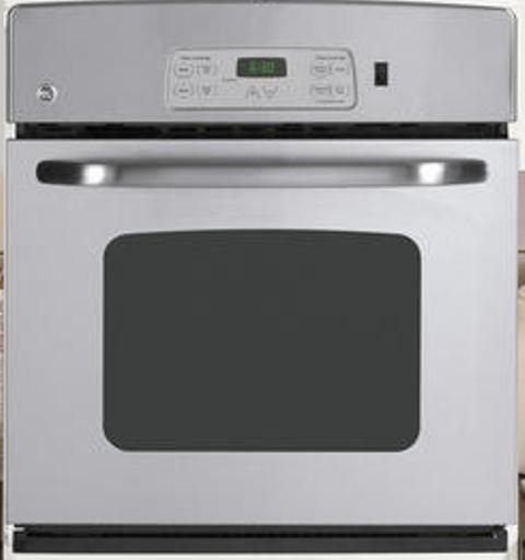 GE General Electric JKS10SPSS Single Electric Wall Oven with 3.8 cu. ft. Manual Clean Oven, 27