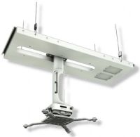 Crimson JKS3-11A Suspended ceiling projector kit, 1" incremental drop length adjustment, Mounts above false ceiling tile on standard 2’x2’ or 2’x4’ grid system, Allows for infinite column placement within standard 2’x2’ or 2’x4’ grid system, Includes 22' suspension wire, four turnbuckles, and anchors to suspend from wood or concrete structures, UPC 0815885014413 (JKS311A CRIMSON JKS311A CRIMSON JKS3-11A) 