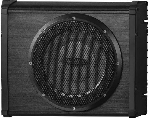 Jensen JMPSW800 8-Inches Marine Amplified Subwoofer, 200 Watts Max Power Handling, Frequency 60Hz-200Hz, Impedance 4 Ohms, Slim Design, Built-in Amplification, Black Anodized All Aluminum Enclosure, Mate-in-lock Connectors for Easy Installation, Adjustable Gain and Crossover, Low (Line) Level Inputs, Vertical and Horizontal Mounting Provisions, UPC 681787020032 (JM-PSW800 JMP-SW800 JMPS-W800 JMPSW-800)