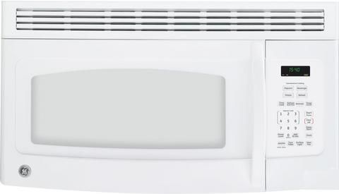 GE General Electric JNM1541DPWW Spacemaker 1.5 cu. ft. Over-the-Range Microwave Oven with 300 CFM Venting System, Electronic Touch Control Type, Sub-Pad with Zero Display On/Off, LED with Icons Electronic Scrolling Digital Display, Microwave Cooking Modes, CircuWave Plus Cooking System, Traditional Cooking Technology, Over-The-Range Style, Bright/Night/Off; Incandescent Cooktop Lighting, White Finish (JNM1541DPWW JNM1541DP-WW JNM1541DP WW JNM1541DP JNM-1541DP JNM 1541DP)