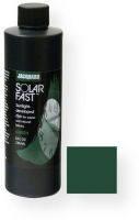 Jacquard JSD2-109 SolarFast 8 oz Green Dye; Use to create photograms, continuous tone photographs, shadow prints, and ombres on fabric and paper; Also great for painting, tie dyeing, screen printing, stamping, batik, and more; After applying the dye and while it is still wet, expose the design to sunlight and watch the color appear; UPC 743772028888 (JSD2-109 JSD2109 SOLARFAST-JSD2-109 DYE-JSD2-109 JACQUARDJSD2-109 JACQUARD-JSD2-109) 