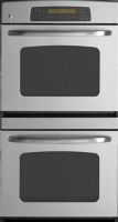 GE General Electric JTP75SPSS Double Electric Wall Oven, 30" Size, 4.4 cu. ft. Upper/4.4 cu. ft. Lower Capacity, Super Large Oven Unit Capacity, Double Oven Configuration, Convection Upper; Traditional Lower Cooking Technology, Precise Air Convection System Cooking System, Self-Clean Both Ovens Cleaning Type, TrueTemp System Temperature Management System, QuickSet VI Control Type, Stainless Steel Finish (JTP75SPSS JTP75SP-SS JTP75SP SS JTP75SP JTP-75SP JTP 75SP) 