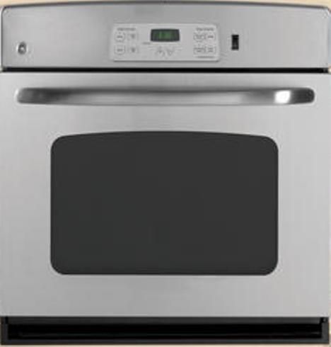 GE General Electric JTS10SPSS Single Electric Wall Oven with 4.4 cu. ft. Manual Clean Oven, 30