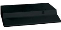 GE General Electric JV338HBB Under Cabinet Range Hood with up to 170 CFM Internal Blower, 30" Size, 170 Vertical Exhaust CFM, 160 Rear Exhaust CFM, 5.5 Top Exhaust Sones Rating, 7.0 Rear Exhaust Sones Ratings, 1 Removable Grease Filters, 90 sq. in. Filter Size, 1 Cooktop Lights, Black Finish (JV338HBB JV338H-BB JV338H BB JV338H JV-338H JV 338H) 
