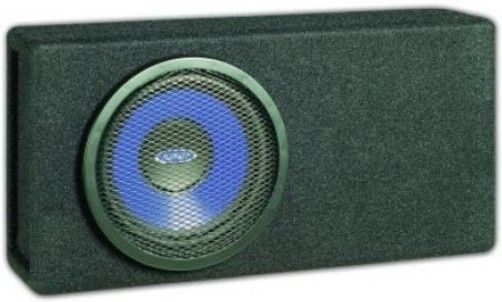 Jensen JXA8BA2 Amplified Subwoofer, Max power output 380 Watts, Frequency response 0Hz-1KHz, Current draw @ 12V (rated output) 9 Amp, Inputs RCA - high level input (0.4V - 8V) line level input (0.2V - 4V), High pass crossover frequency 220Hz, Low pass crossover frequency 36 Hz, Dimensions 9.84W x 5.9H x 16.98D Inches (JXA-8BA2 JXA 8BA2)