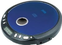 jWIN JX-CD335BLU Personal CD Player, Blue, LCD Display, 20 Track Programmable Memory, 1-Bit DAC (Digital Analog Converter), Repeat1/All/Intro/Random Play, Low Power Indicator, Automatic Power Off, Digital Volume Control, CD-R Compatible, Stereo Headphones Included, UPC 639247163218 (JXCD335BLU JX-CD335 JXCD335 JXC-D335BLU) 