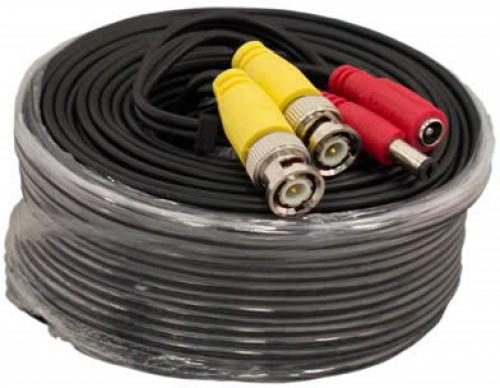 Clearview Jumper60-2 60ft All-in-One BNC Video and Power Cable with Connectors (10 Pack), Ready to use (Jumper602 Jumper60-2 Jumper60-2)
