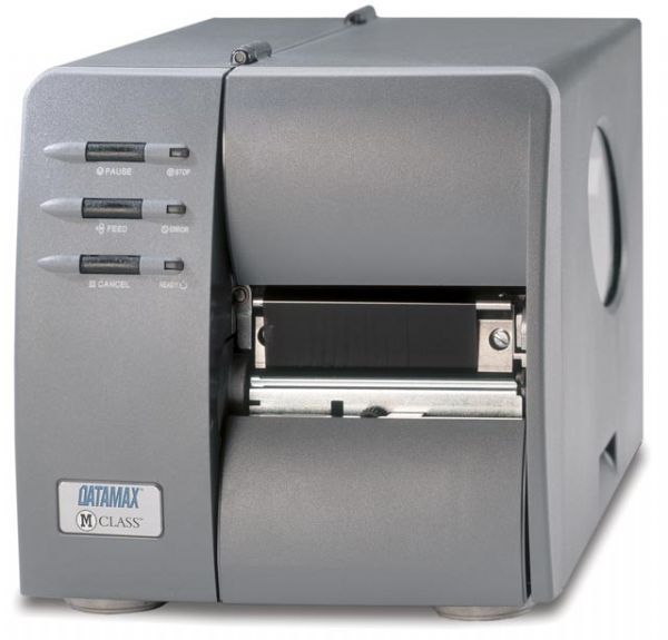 Datamax K12-00-18400000 Model M4206 Direct Thermal-Thermal Transfer Printer, 203 dpi, 4.25 Inch Print Width, 6 ips Print Speed, Serial, Parallel and USB Interfaces, 4MB DRAM, 2MB Flash and Rewind (M 4206 M-4206 K120018400000 K12 00 18400000)