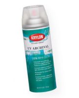 Krylon K1376 Gallery Series UV Archival Varnish Spray Semi-gloss; Contains Hindered Amine Light Stabilizer (HALS) and UV Absorber (UVA) for the maximum in UV protection; Varnish is removable for conservation with mineral spirits or isopropyl alcohol; UPC 724504013761 (KRYLONK1376 KRYLON-K1376 GALLERY-SERIES-K1376 K1376 ARTWORK) 
