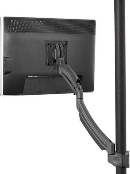 Chief K1P120B Kontour Articulating Single Monitor Pole Mount, Supports 10 to 30