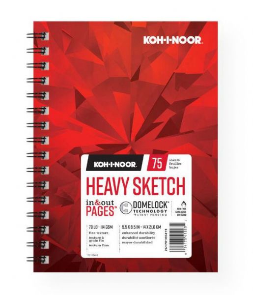 Koh-I-Noor K26170100413 Heavy Sketch Paper 5.5