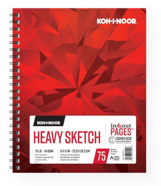 Koh-I-Noor K26170101013 Heavy Sketch Paper 9