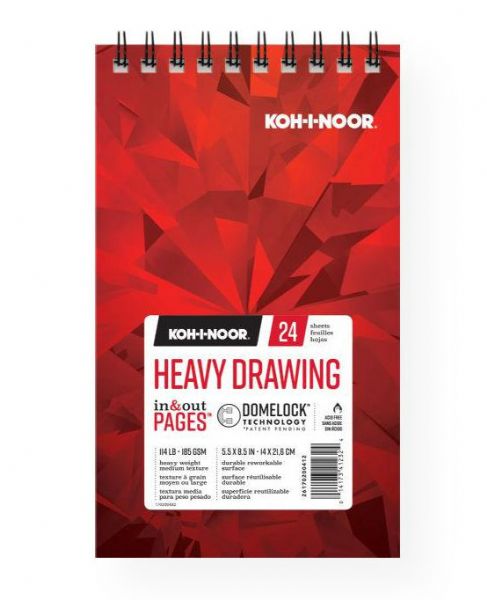 Koh-I-Noor K26170200412 Heavy Drawing Paper 5.5