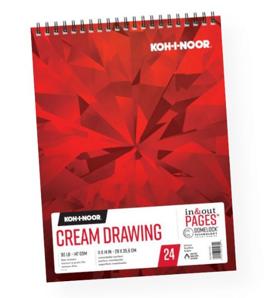 Koh-I-Noor K26170211312 Cream Drawing Paper 11